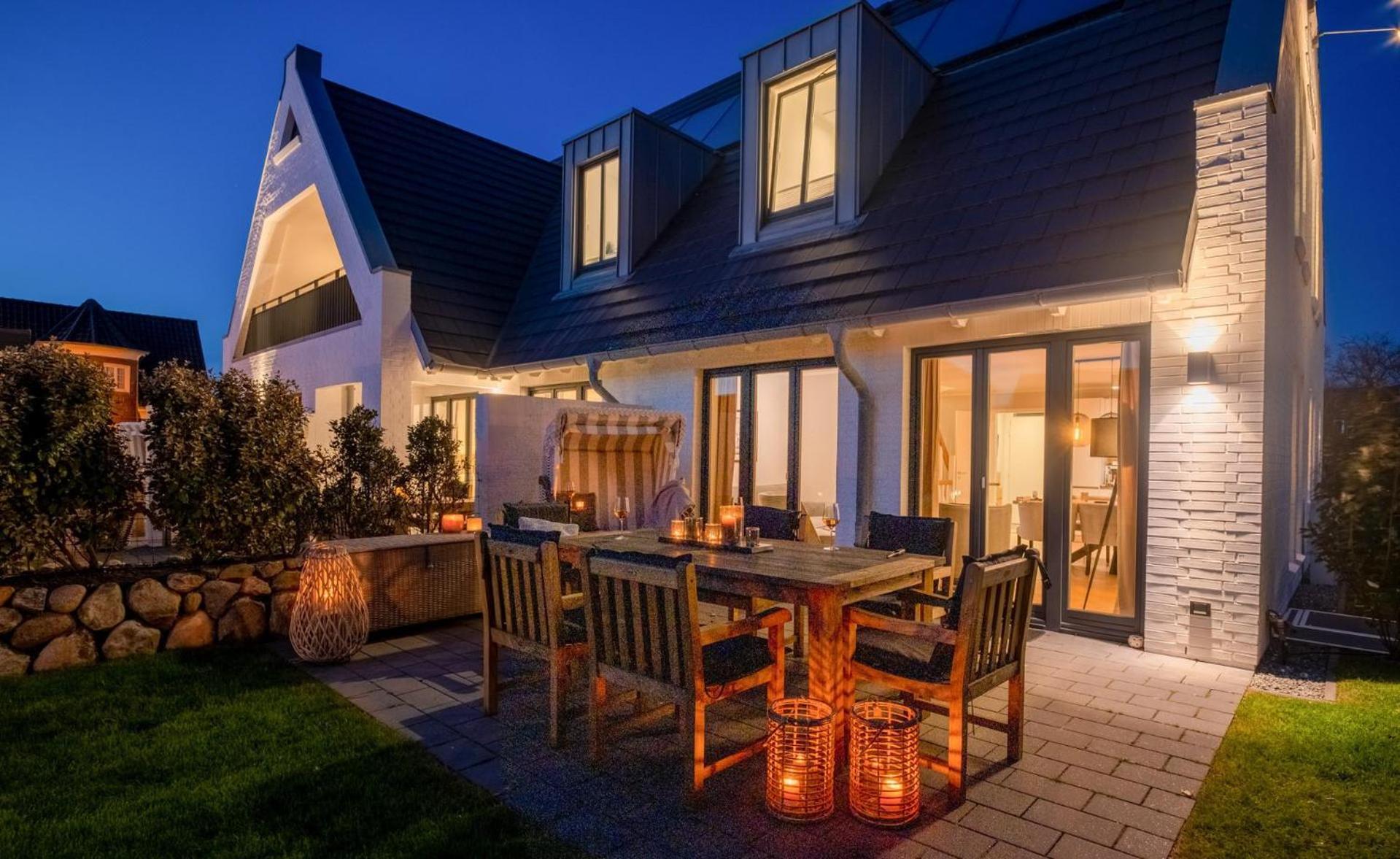 Ferienhaus Witthues - Domizil Silbermoewe - Exklusiv, Strand- Und Zentrumsnah Westerland Dış mekan fotoğraf