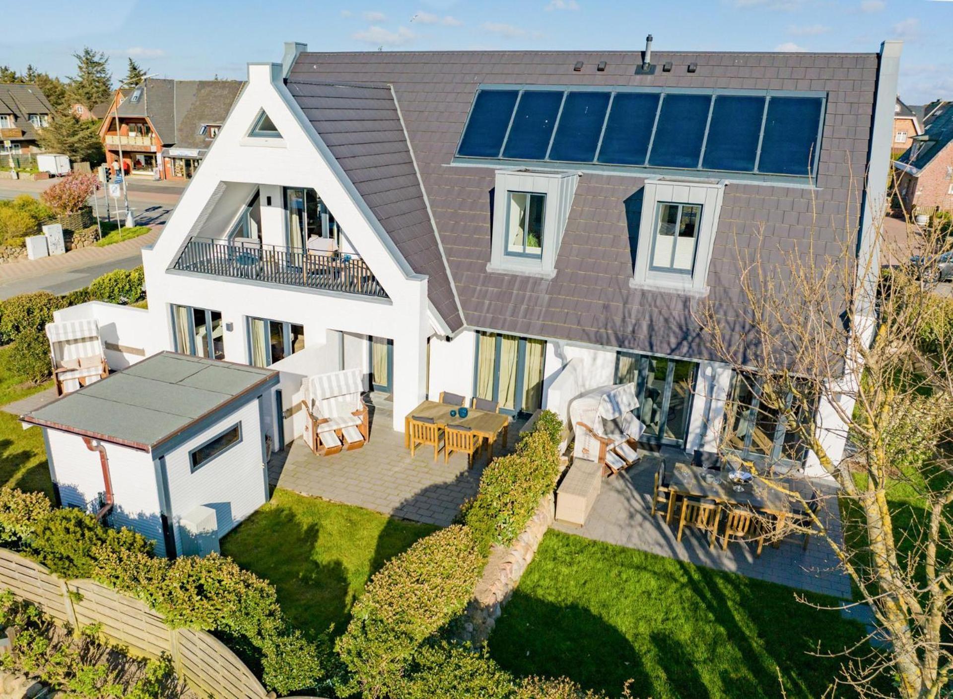 Ferienhaus Witthues - Domizil Silbermoewe - Exklusiv, Strand- Und Zentrumsnah Westerland Dış mekan fotoğraf
